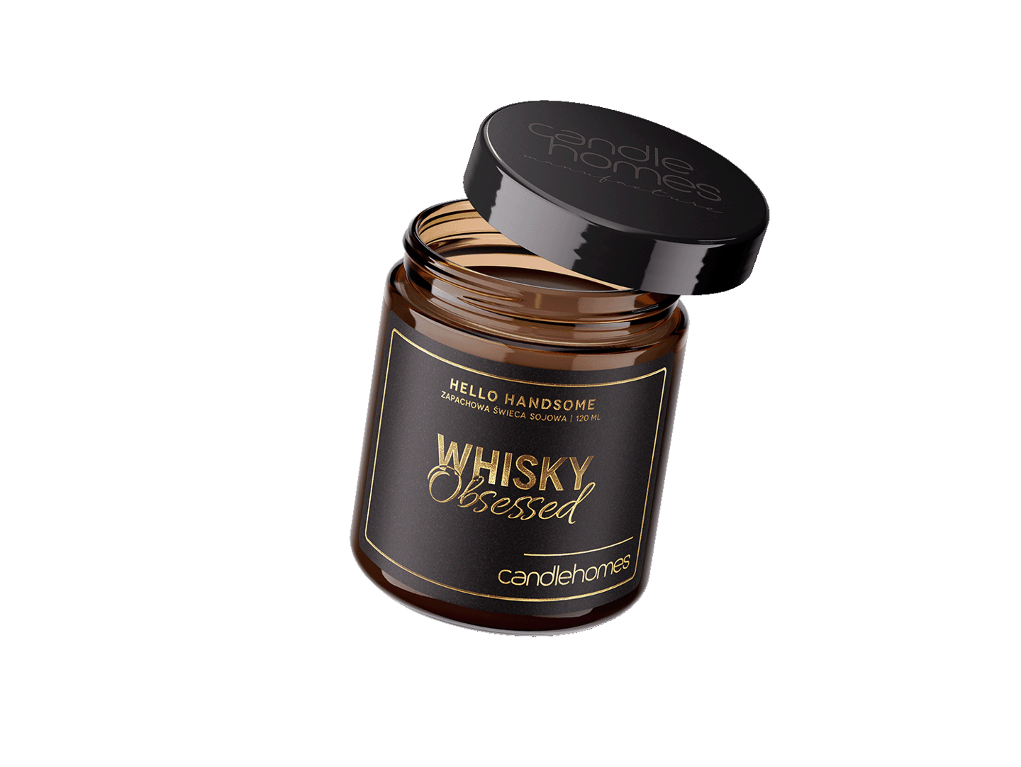 Candle Homes Hello Handsome Whisky Obsessed