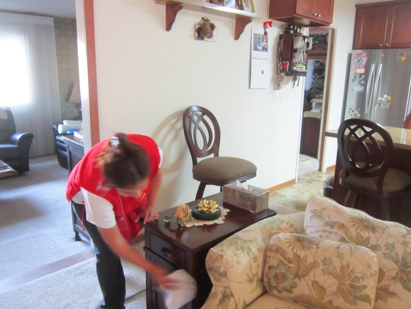 House cleaning at Walnut Creek 