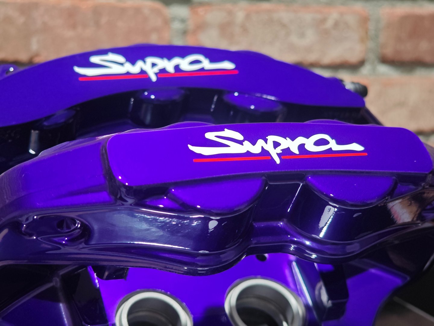 Illusion Purple calipers for a MKIV Supra