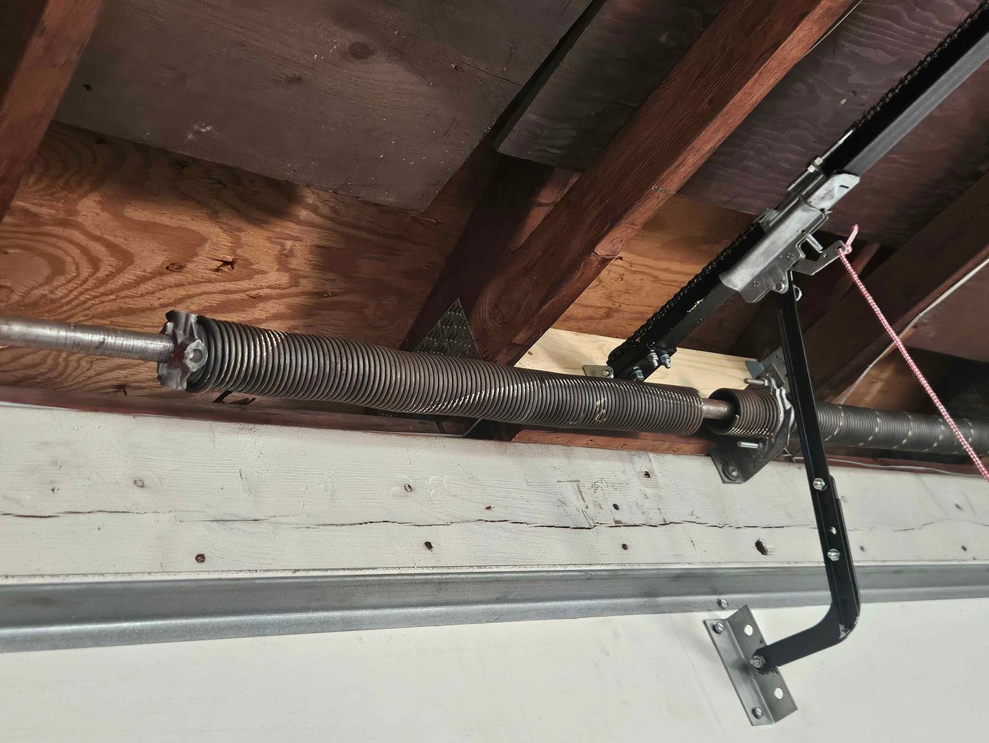 Typical broken spring