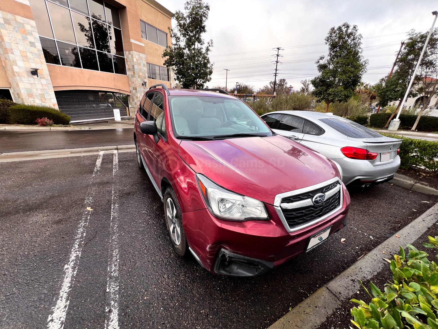 2017 Subaru Forester red color