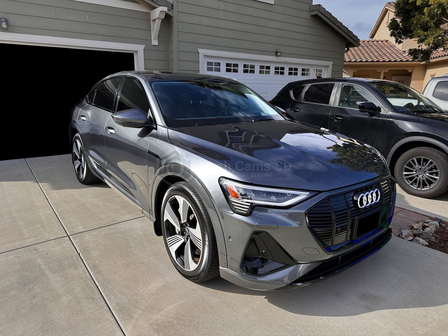 2021 Audi eTron grey