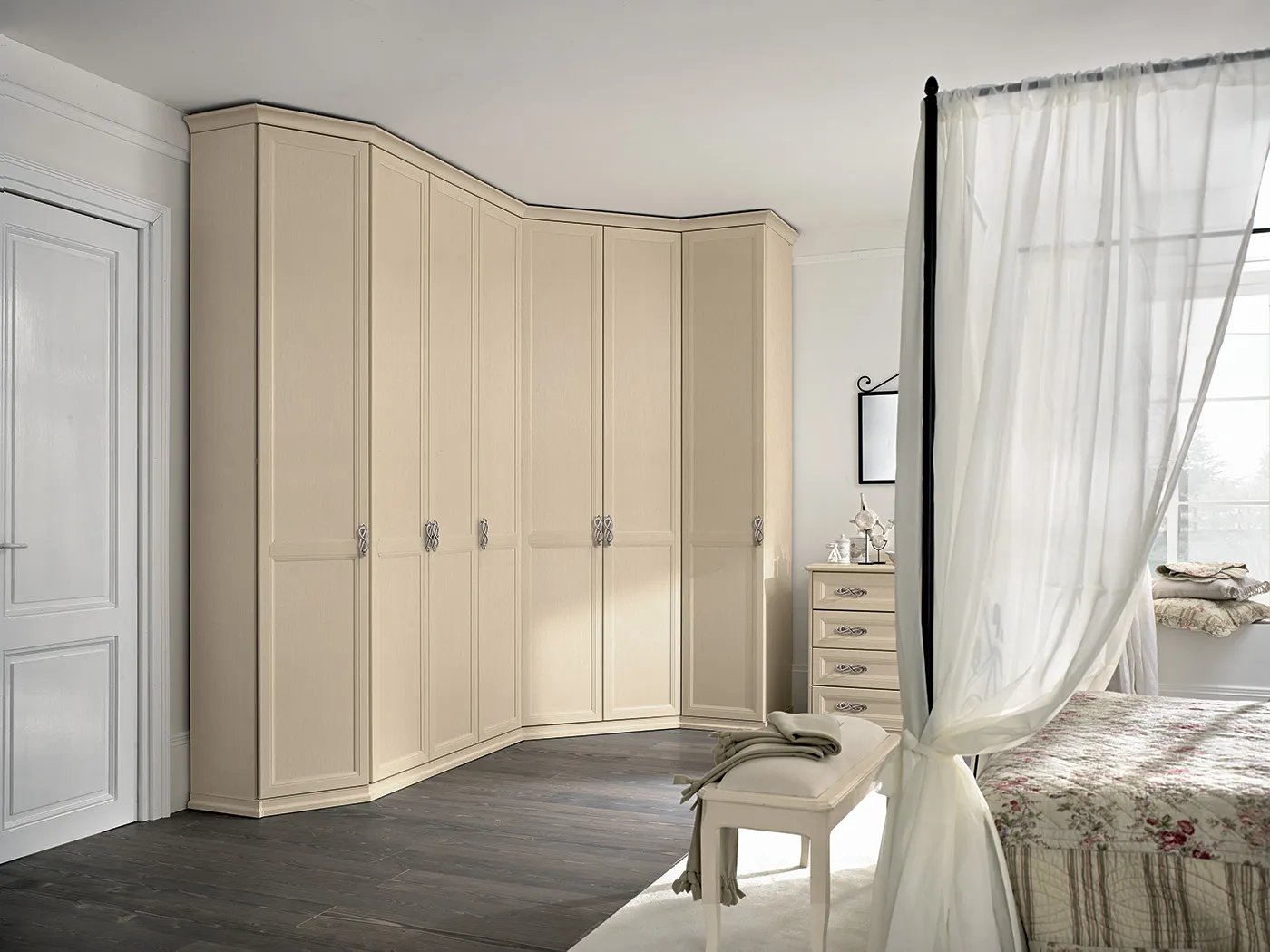 MazarakisArt: Ανοιγόμενη Ντουλάπα Δωματίου - Παραδοσιακό Μπεζ