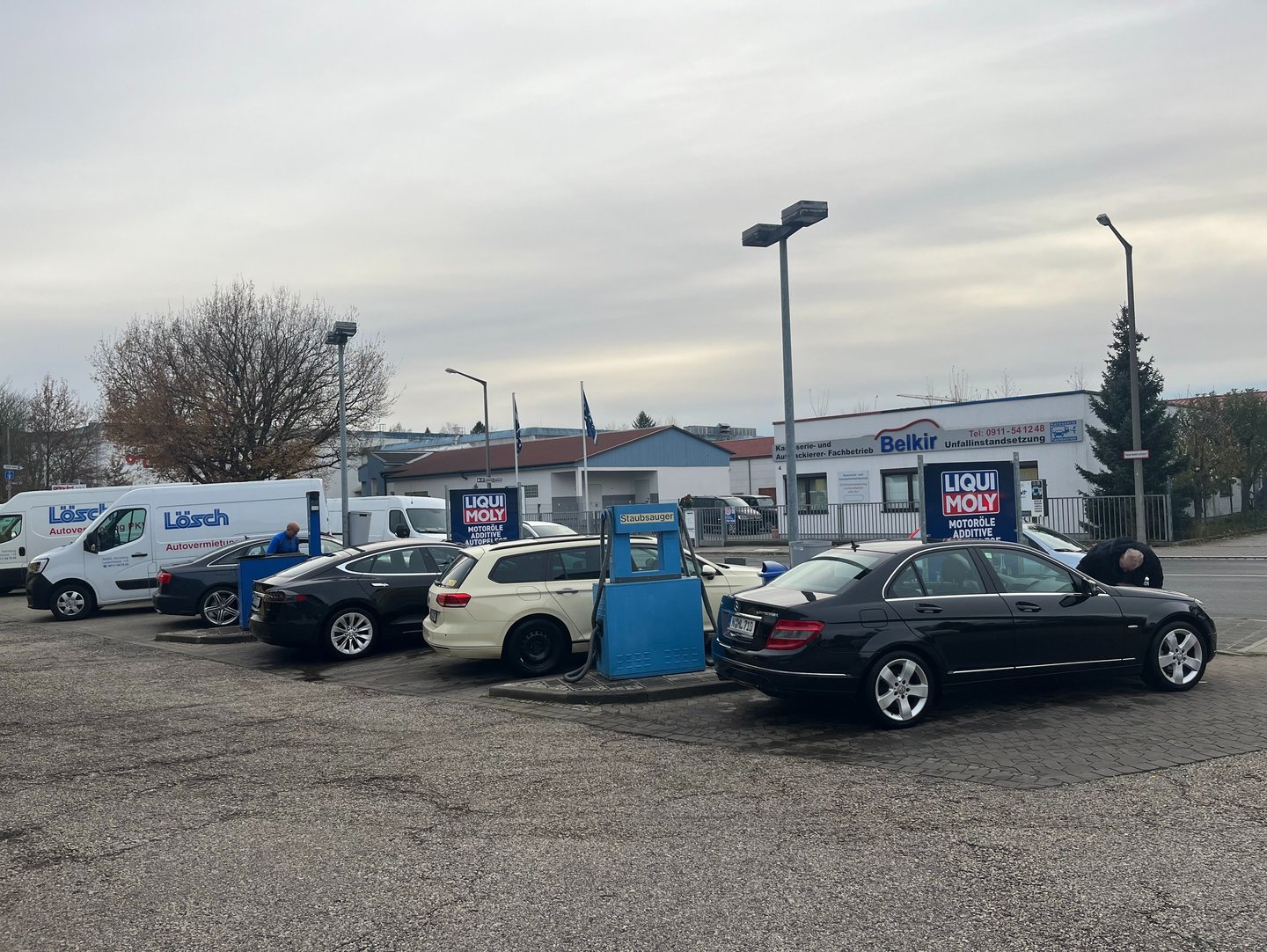 SB-Staubsaugerplätze