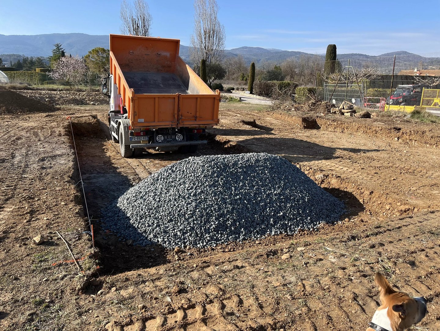 benne az terrassement