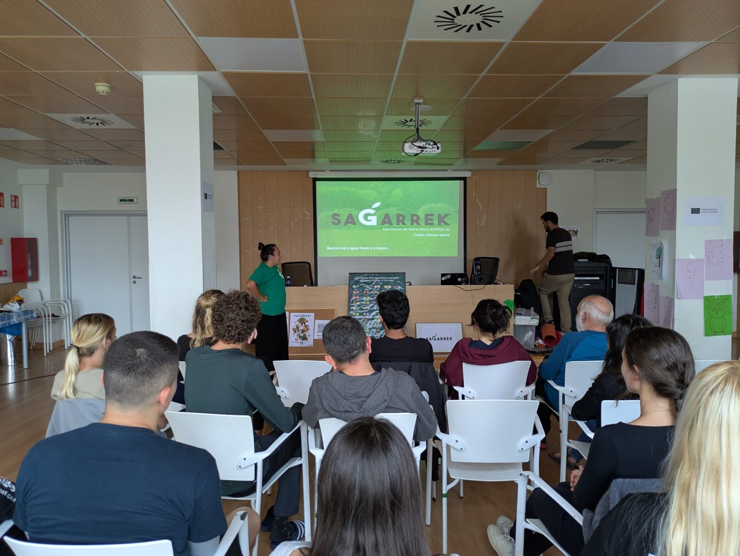 Participantes en el aula
