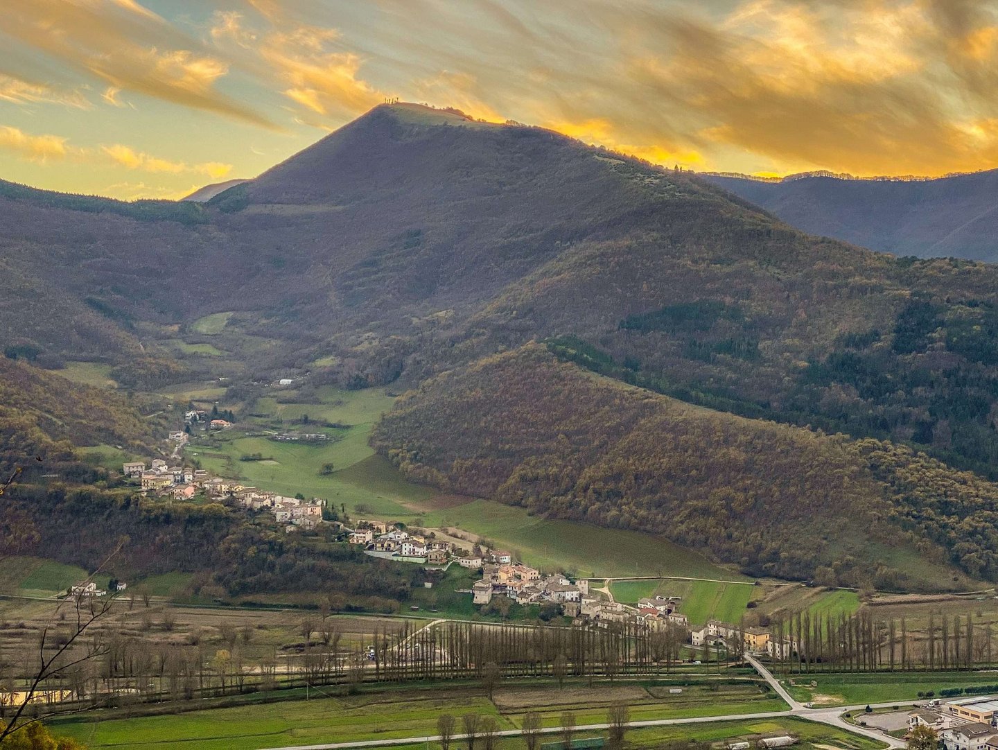 Boschi e ruscelli rilassanti nelle Marche