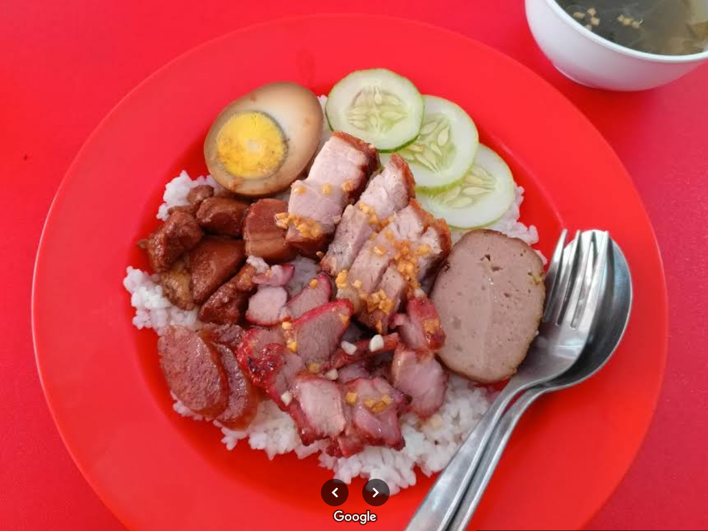 a plate of food with a fork and a fork