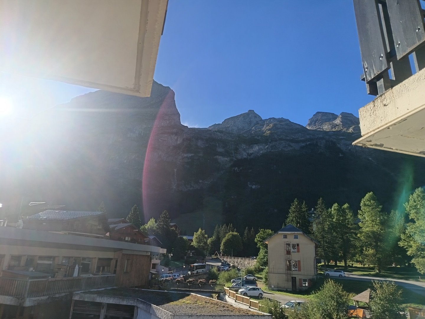 Une vue imprenable du balcon