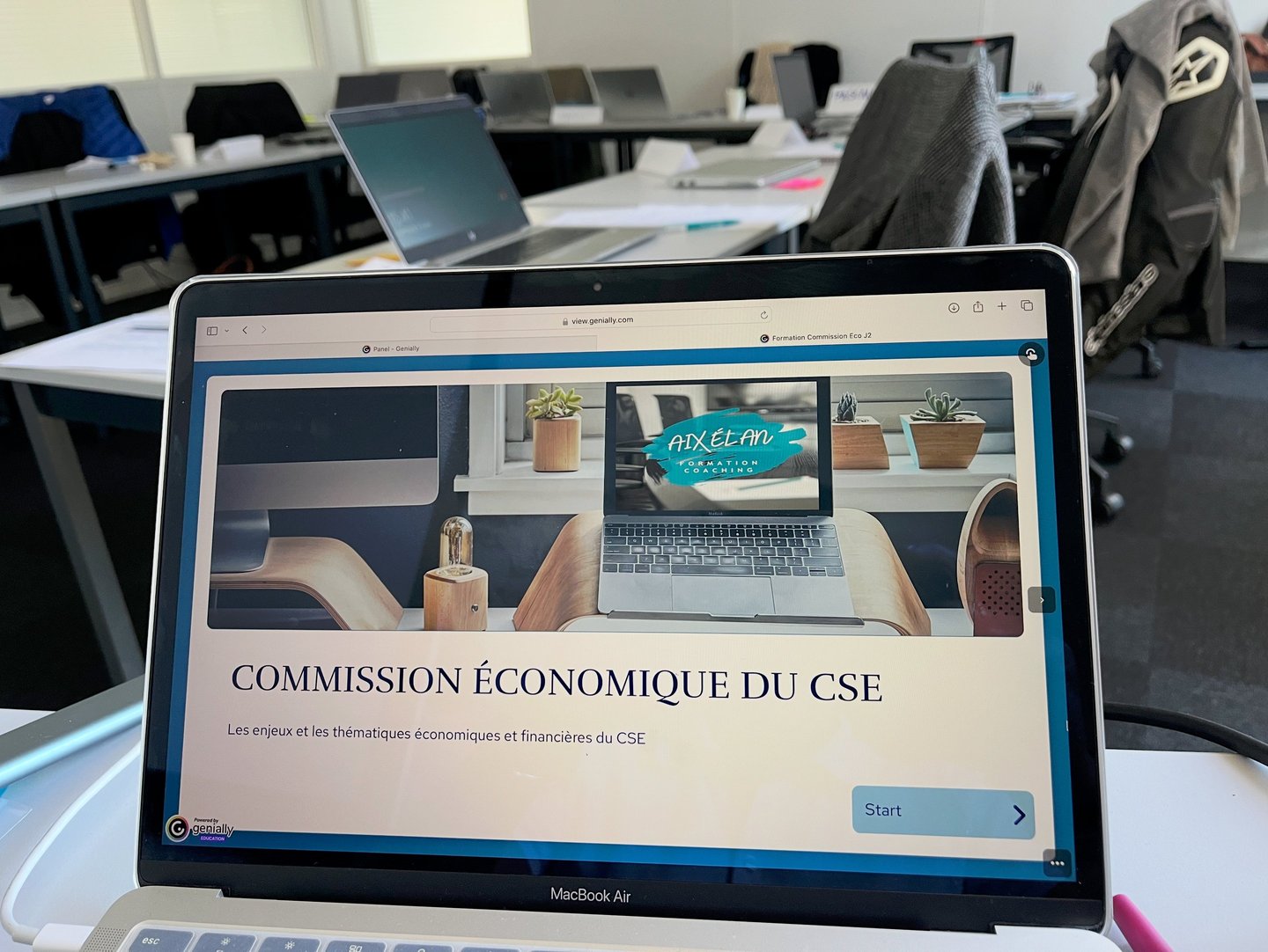 formation pour les élus de la commission économique