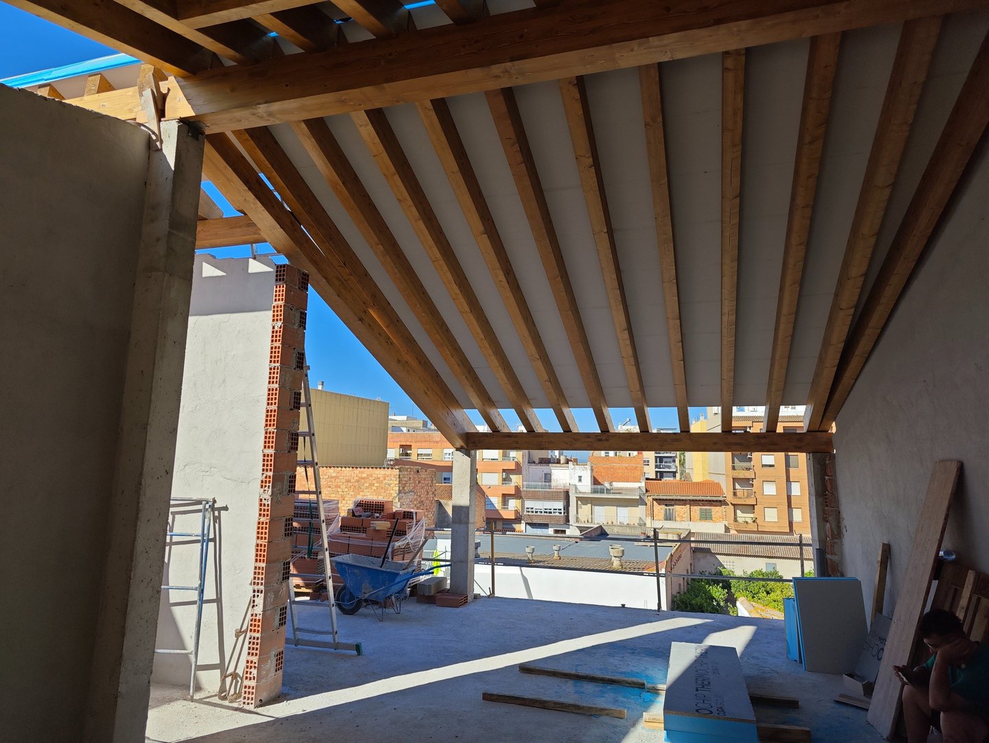 estructura de madera