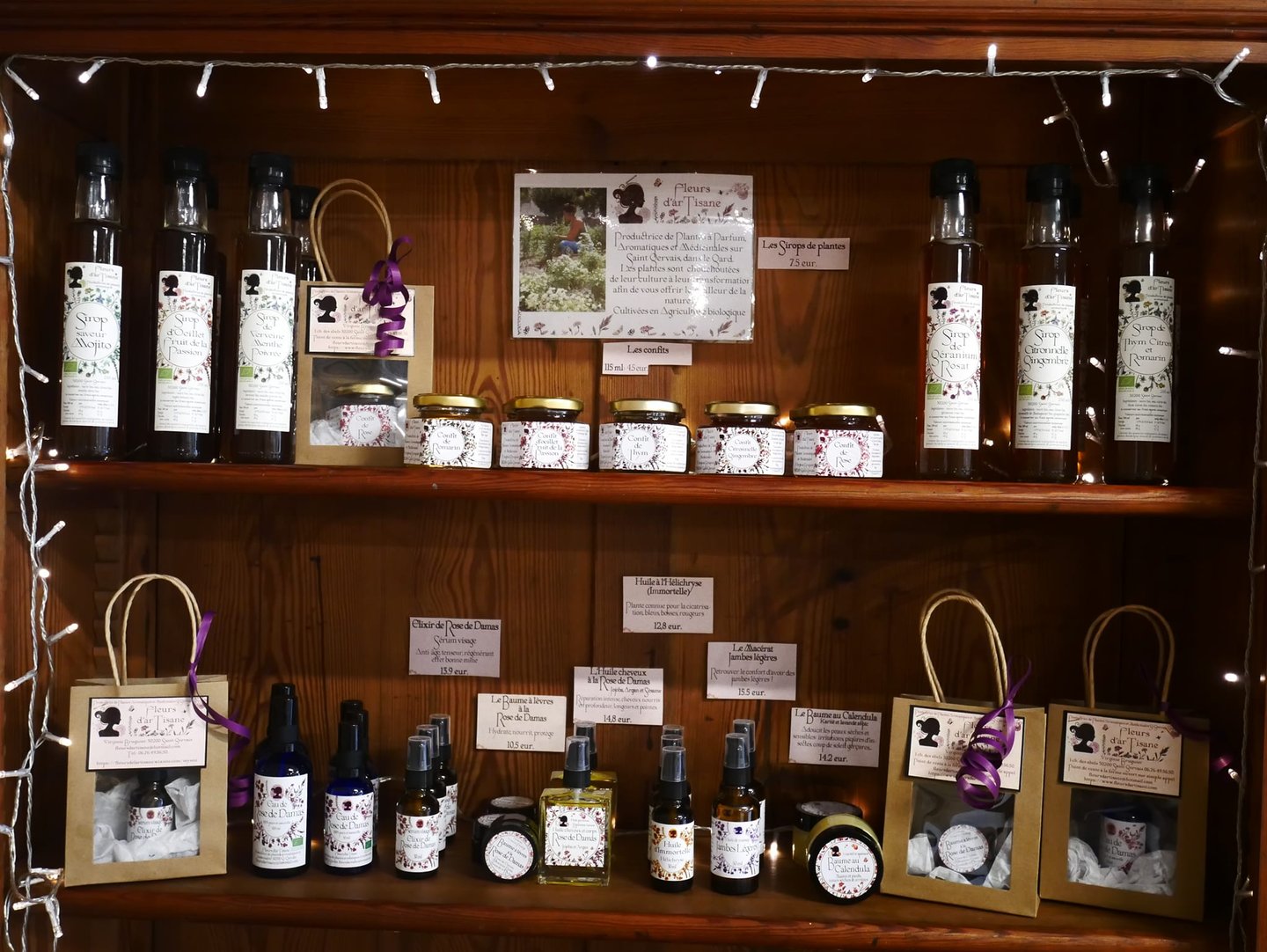 Cosmétiques artisanaux