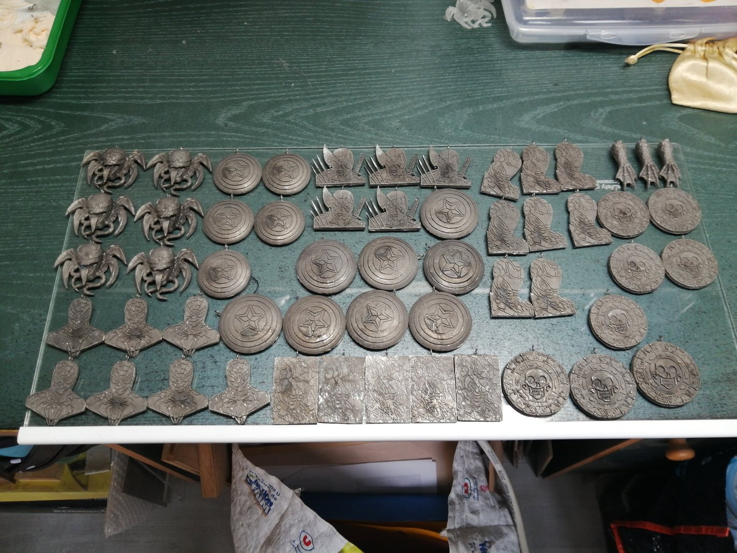 oxydation de la pièce