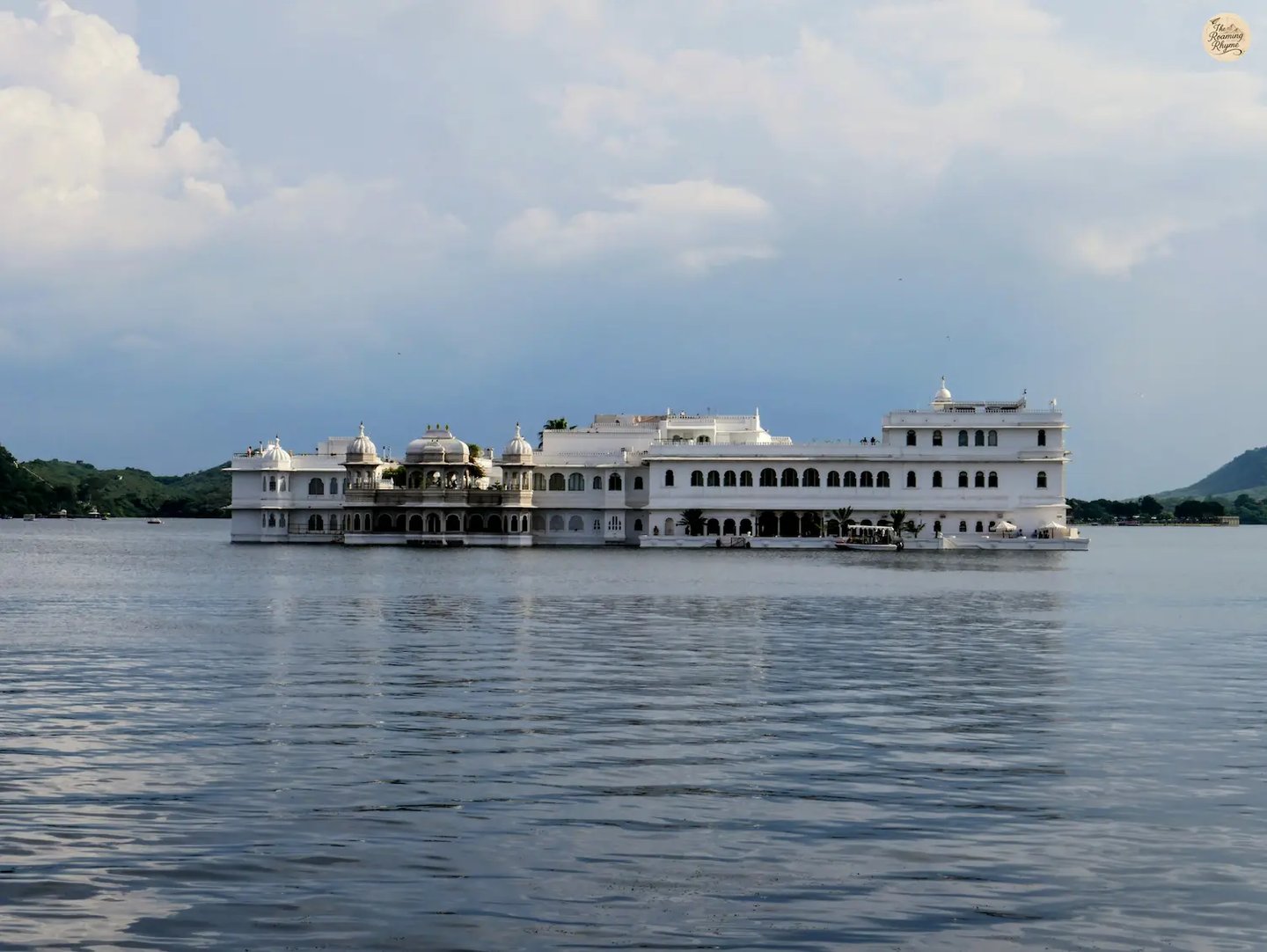 Taj Lake Palace Udaipur set in the middle of Lake Pichhola.