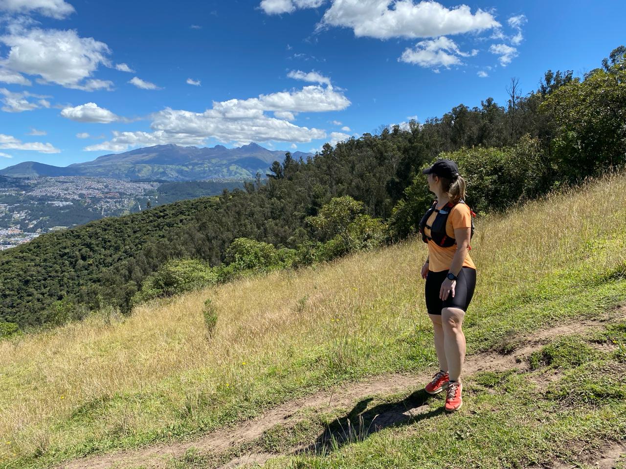 trek to Ilalo summit in Quito