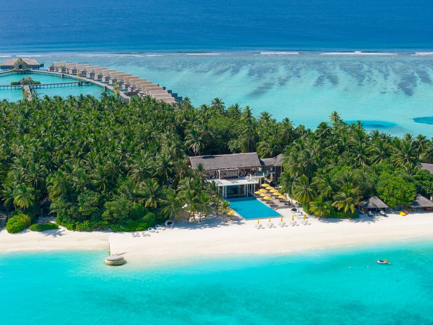 Niyama Maldives chill island arial
