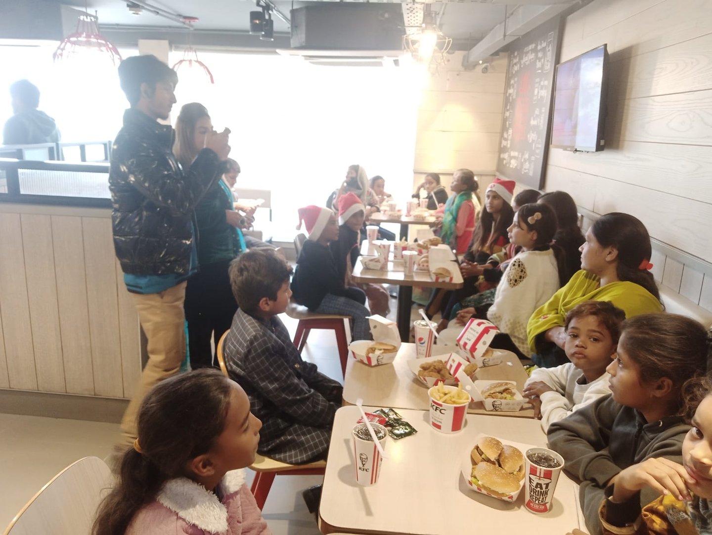 Water of Life Ministries Lunch at Christmas Party