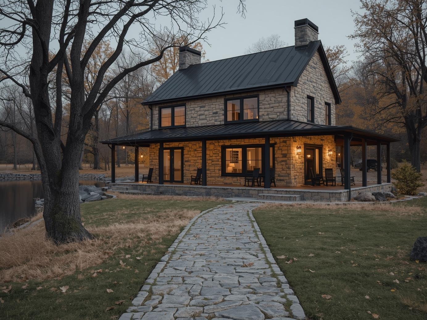 modern farmhouse inspired home