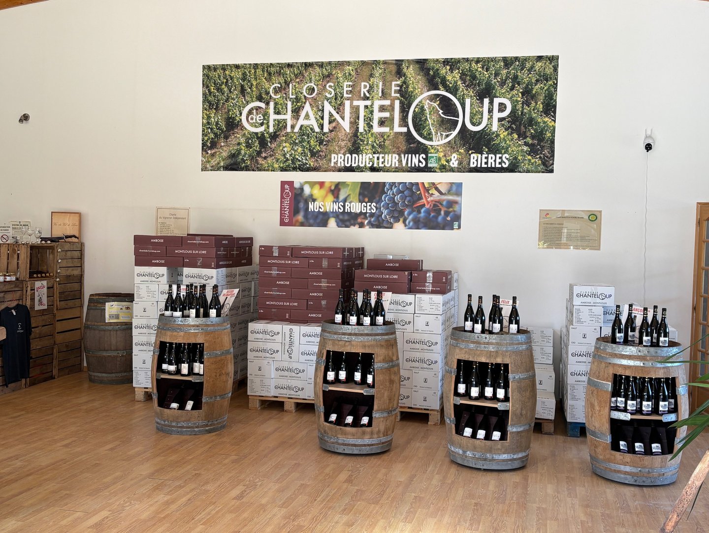 enseigne closerie de chanteloup Amboise