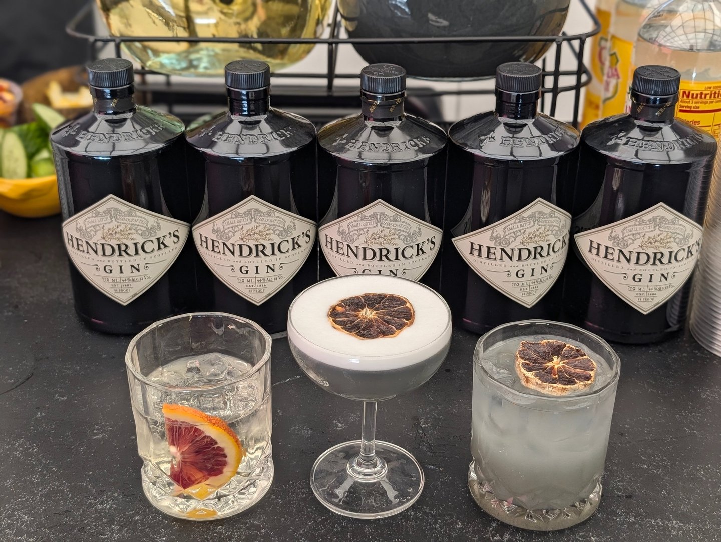 Custom Cocktail Collaboration with Hendricks Gin