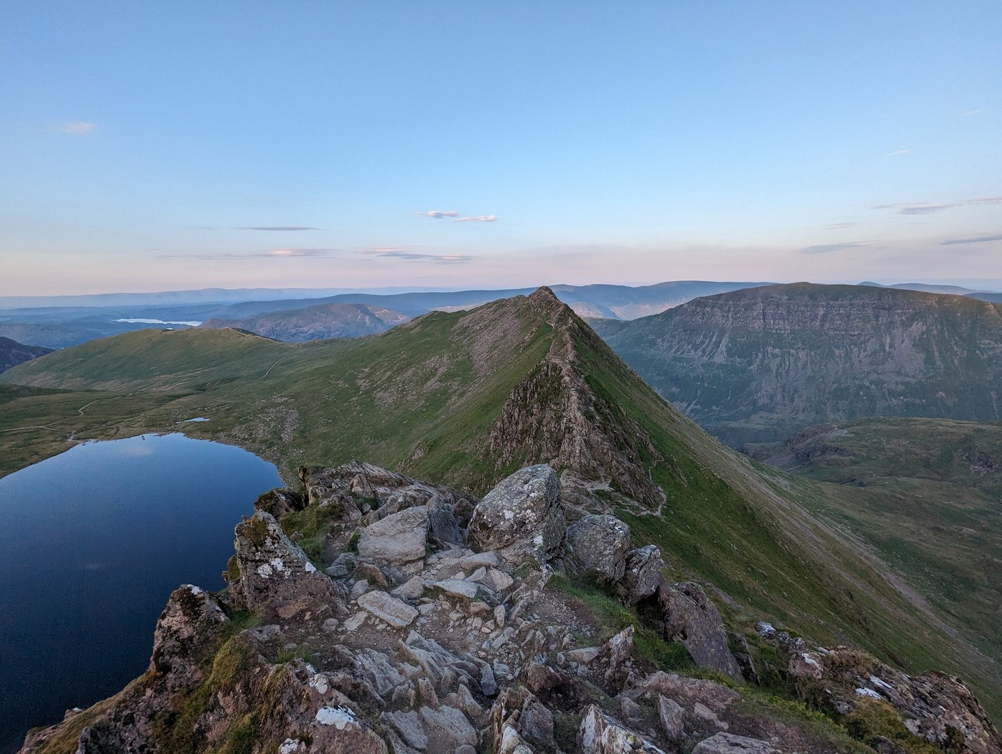 mountain ridge