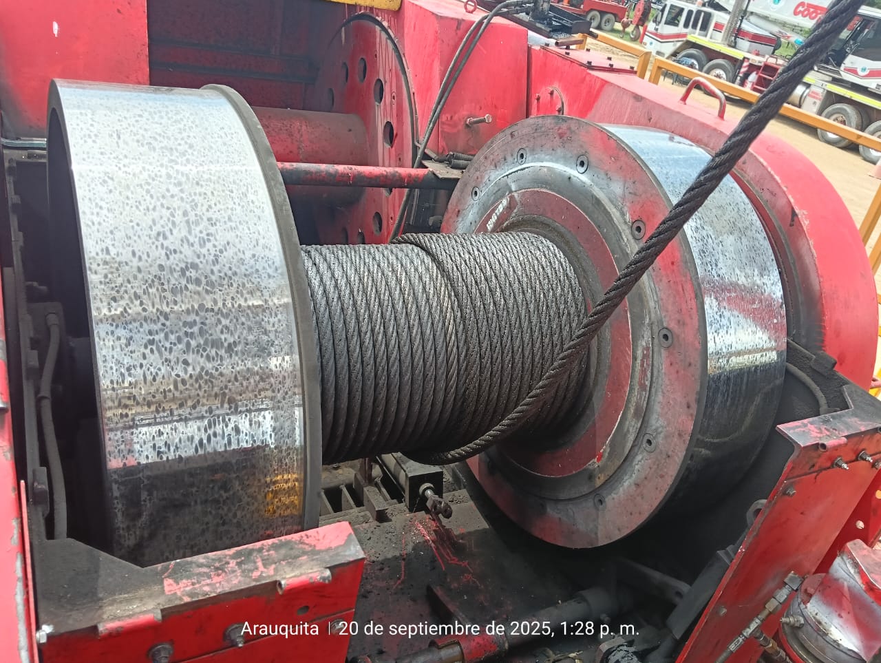 sistema de frenado automático para malacates por friccion de bandas