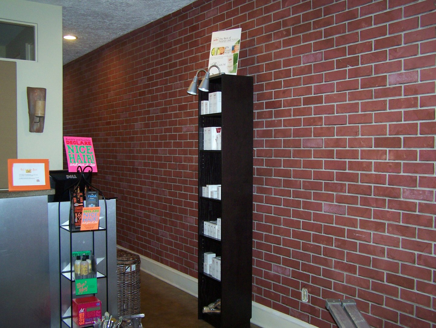 fake bricks unique wall finish by Marcine in Westfield, NJ