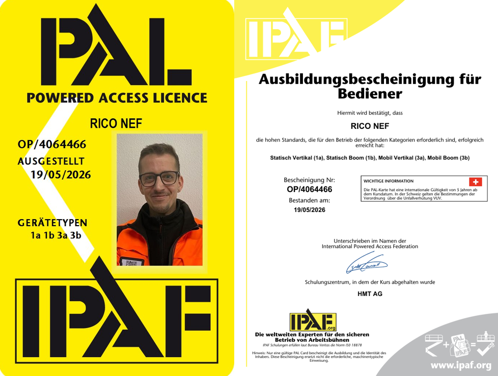 IPAF-Nef Exklusiv Clean GmbH