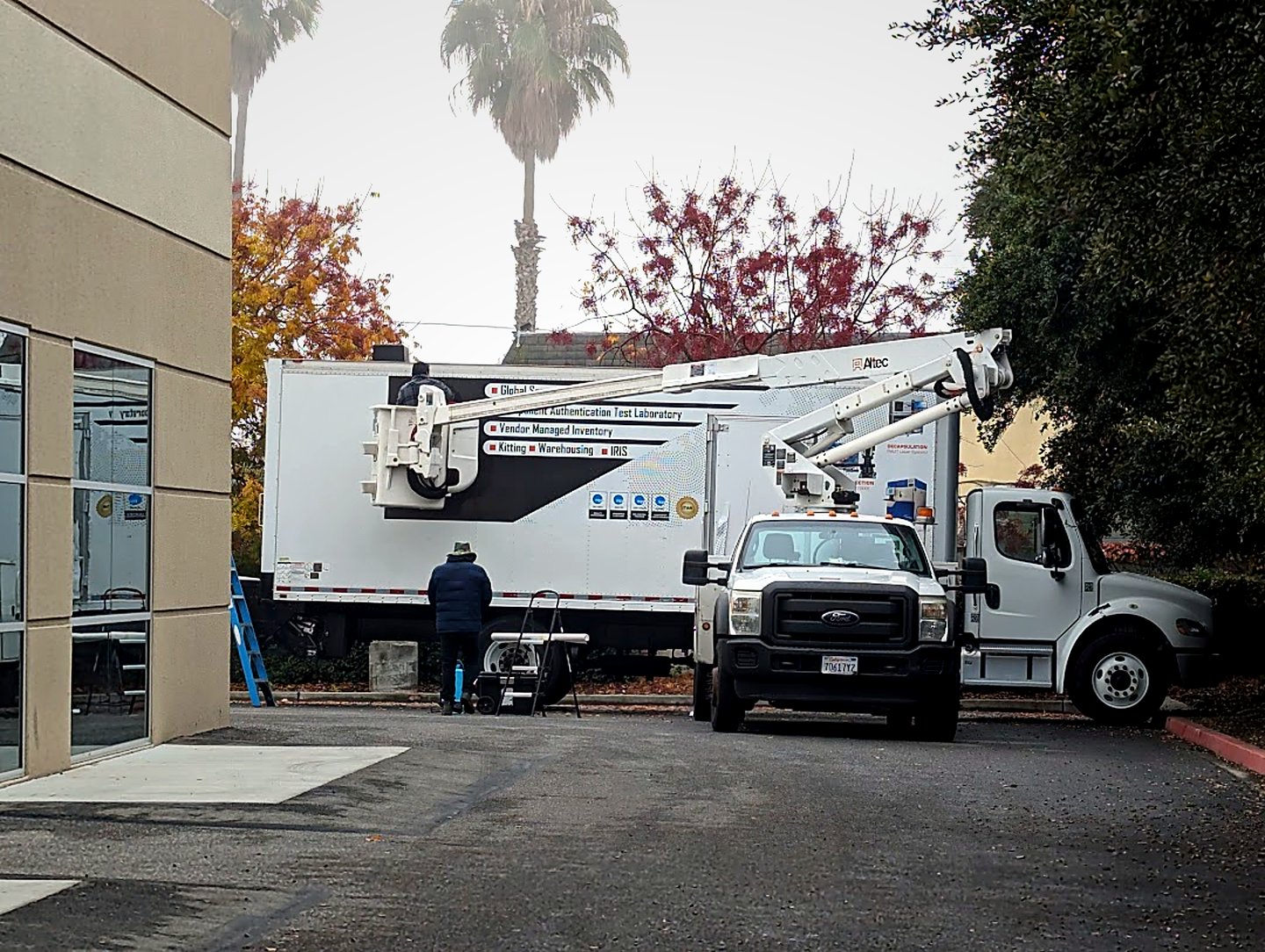 GC Power Design vehicle graphics installation