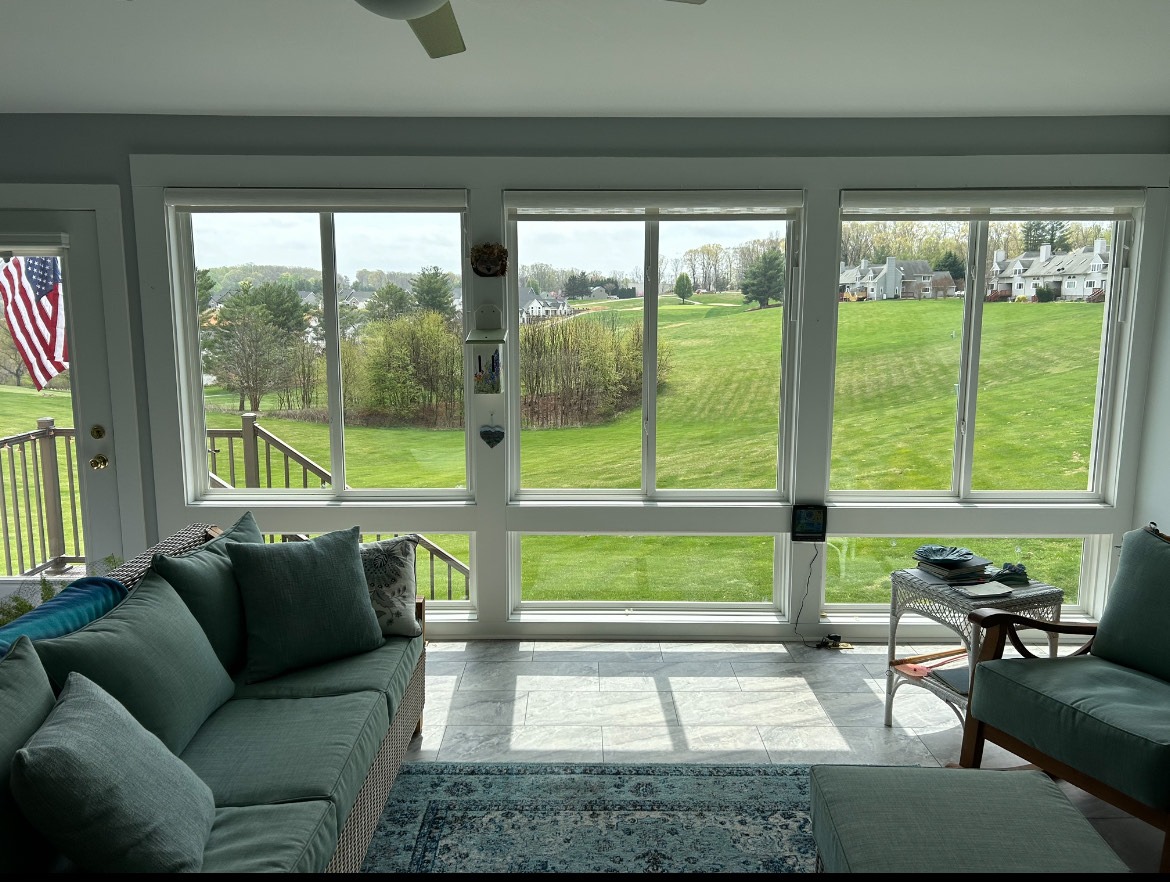 Interior window cleaning service Lynchburg VA streak-free clean windows Marzy Windows