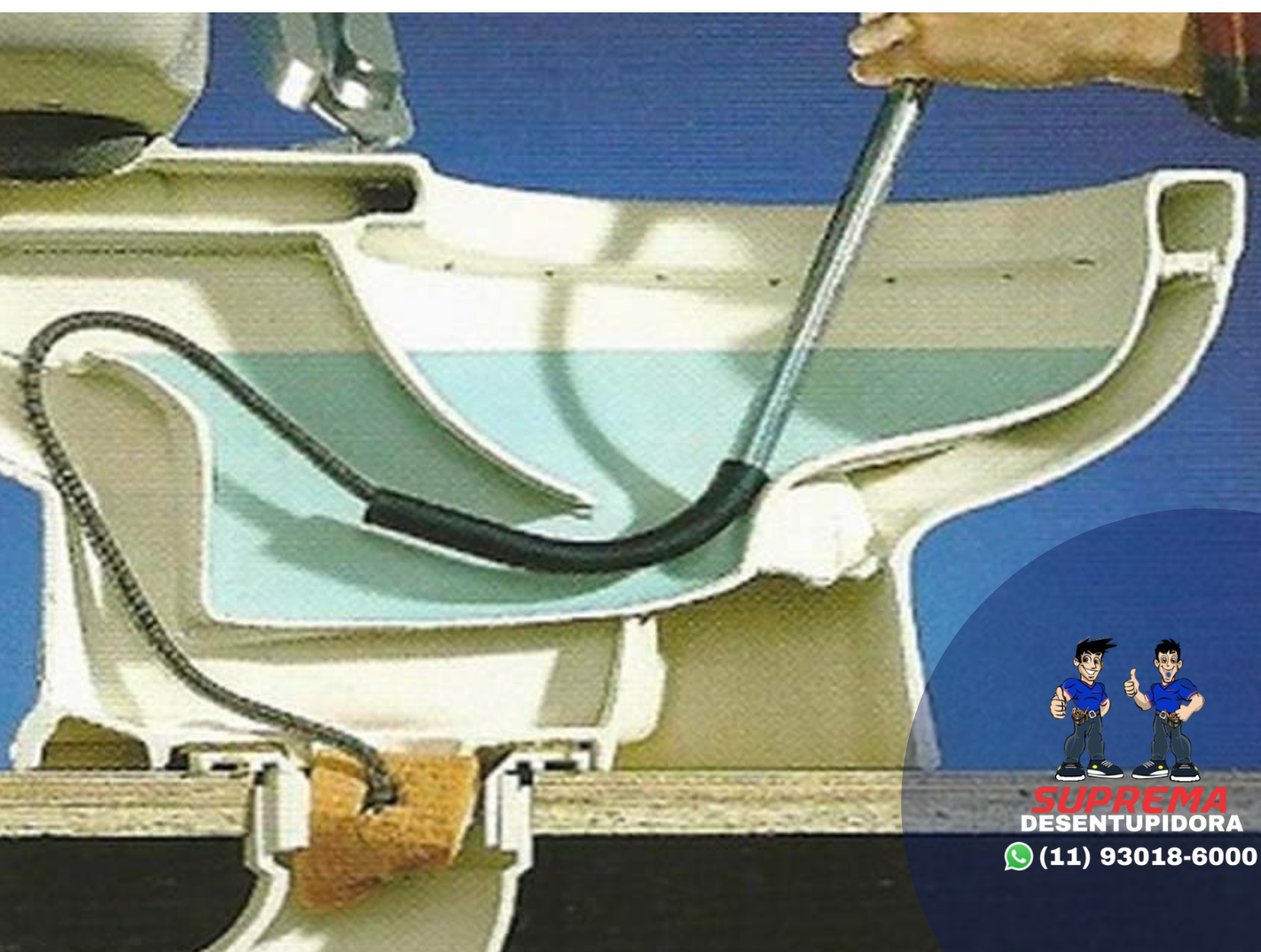 desentupimento sanitário
