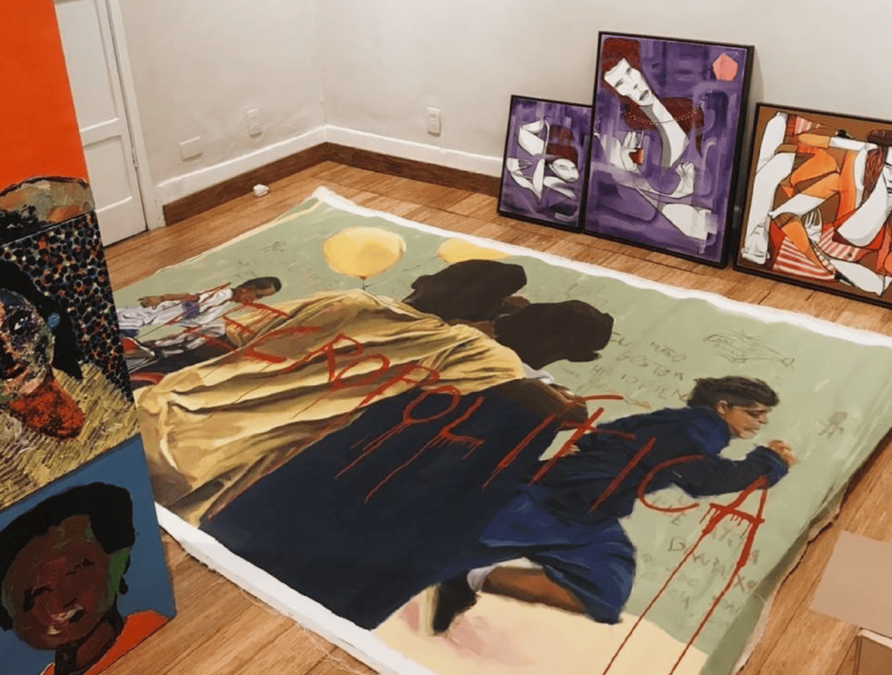 Diego Mouro tem se consolidado como uma voz essencial na pintura contemporânea brasileira.