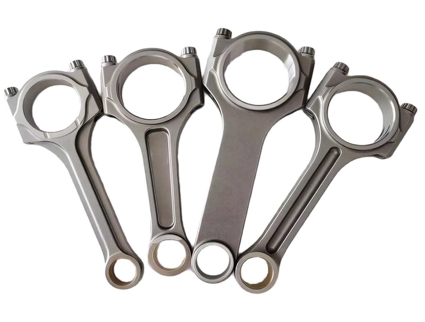 Forged connecting rod for diesel engine. OEM-grade  precision machined