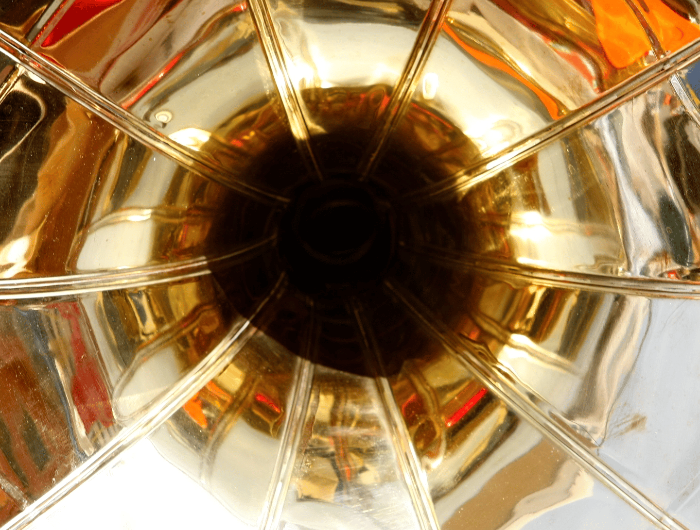 Lighted Sound Gramophone Speaker  