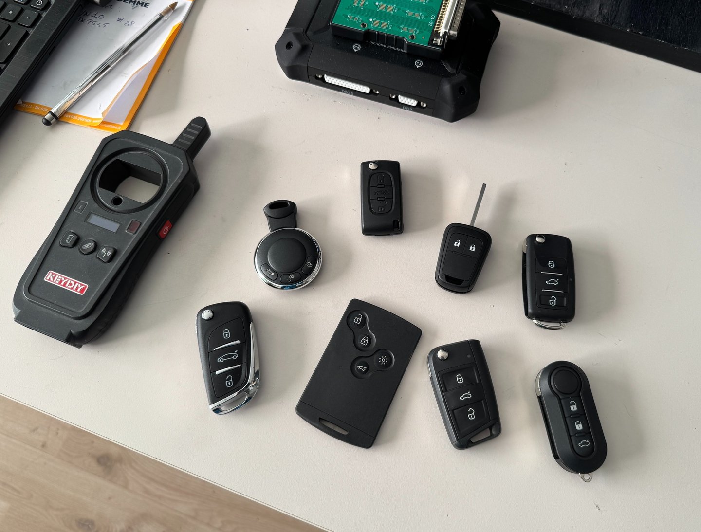 Seconda chiave Fiat 500, Toyota, Opel, Renault, mercedes, suzuki