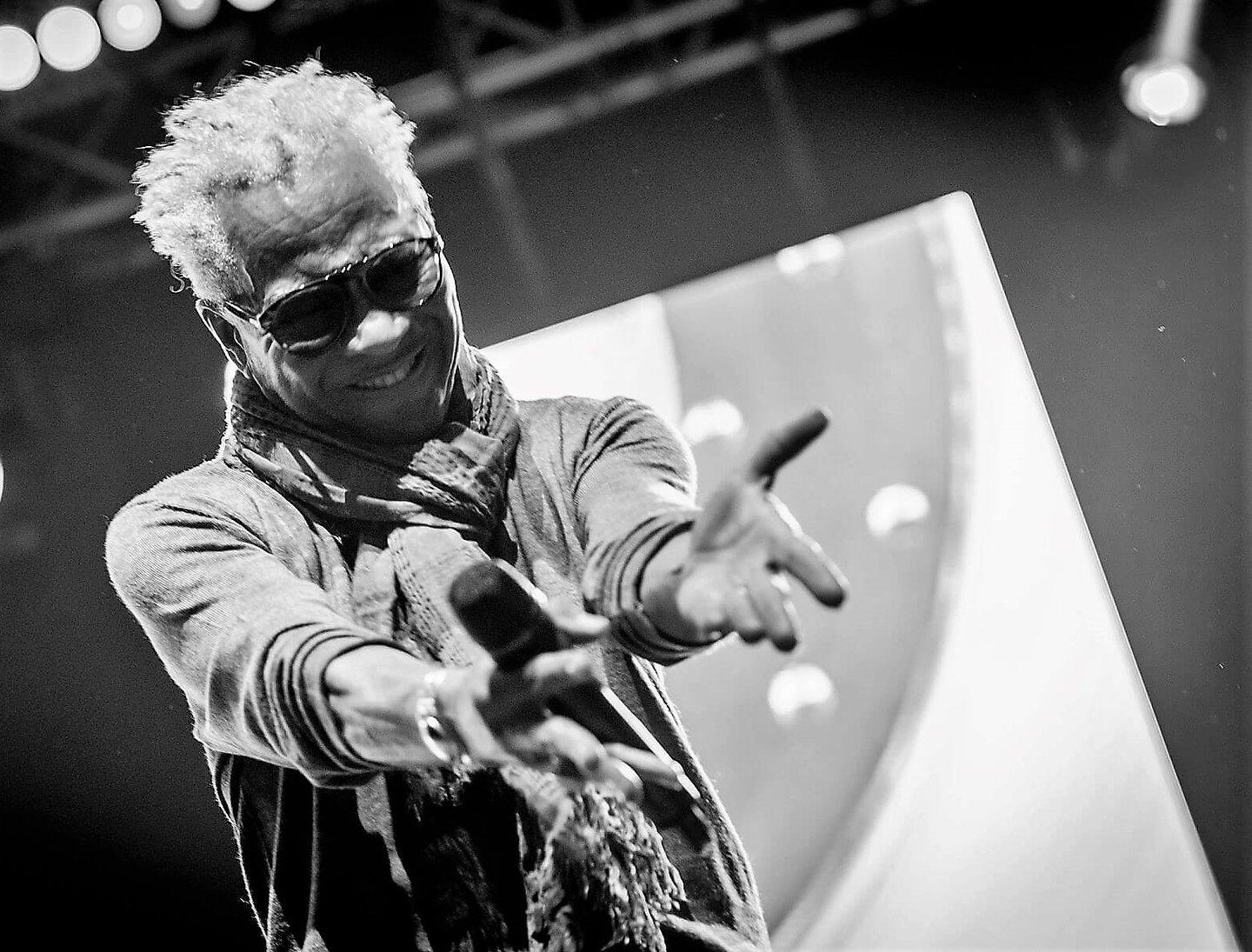 Jimmy Helms on stage 2018