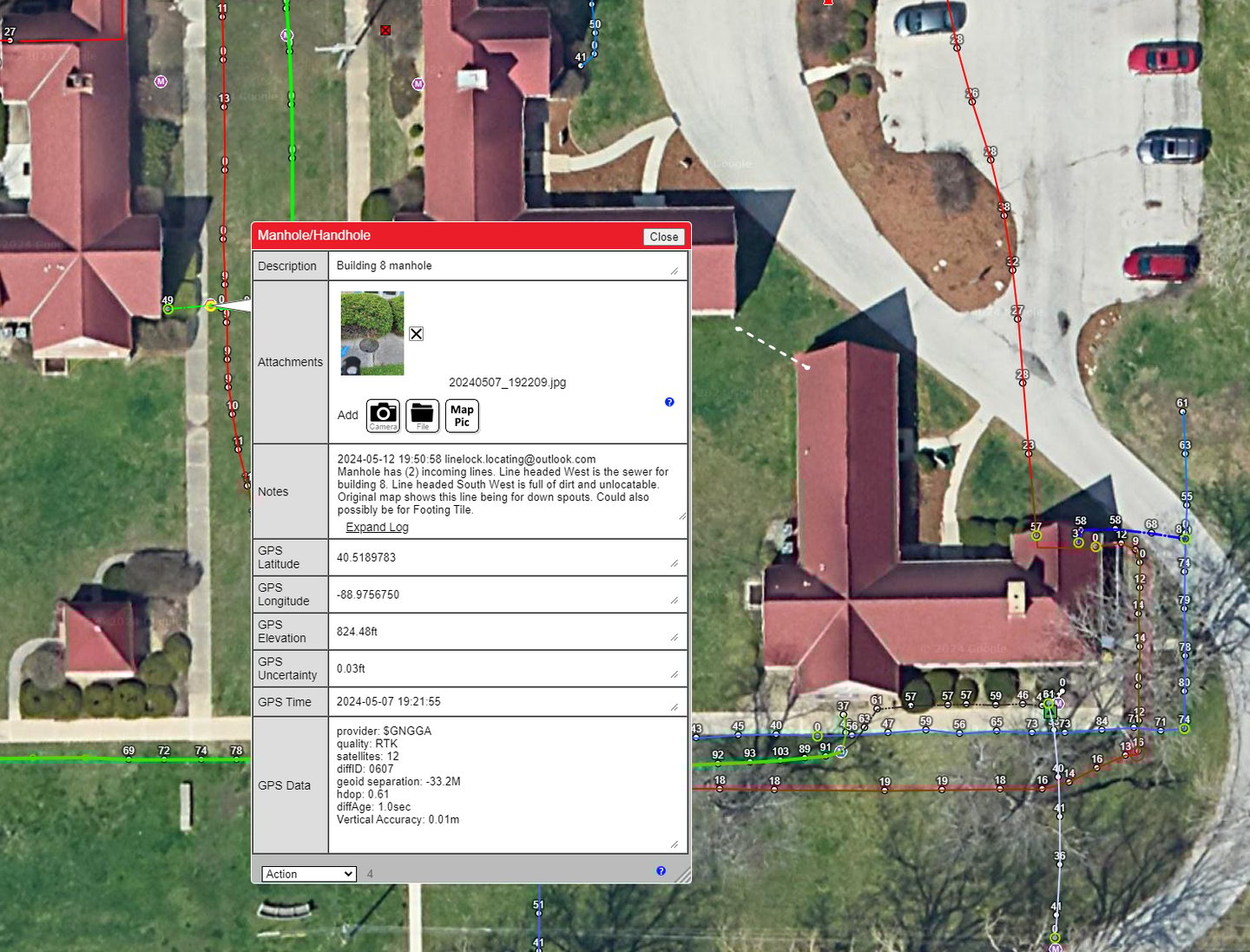 GIS Mapping software example