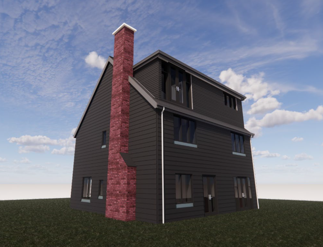 3D digital image of proposed loft conversion