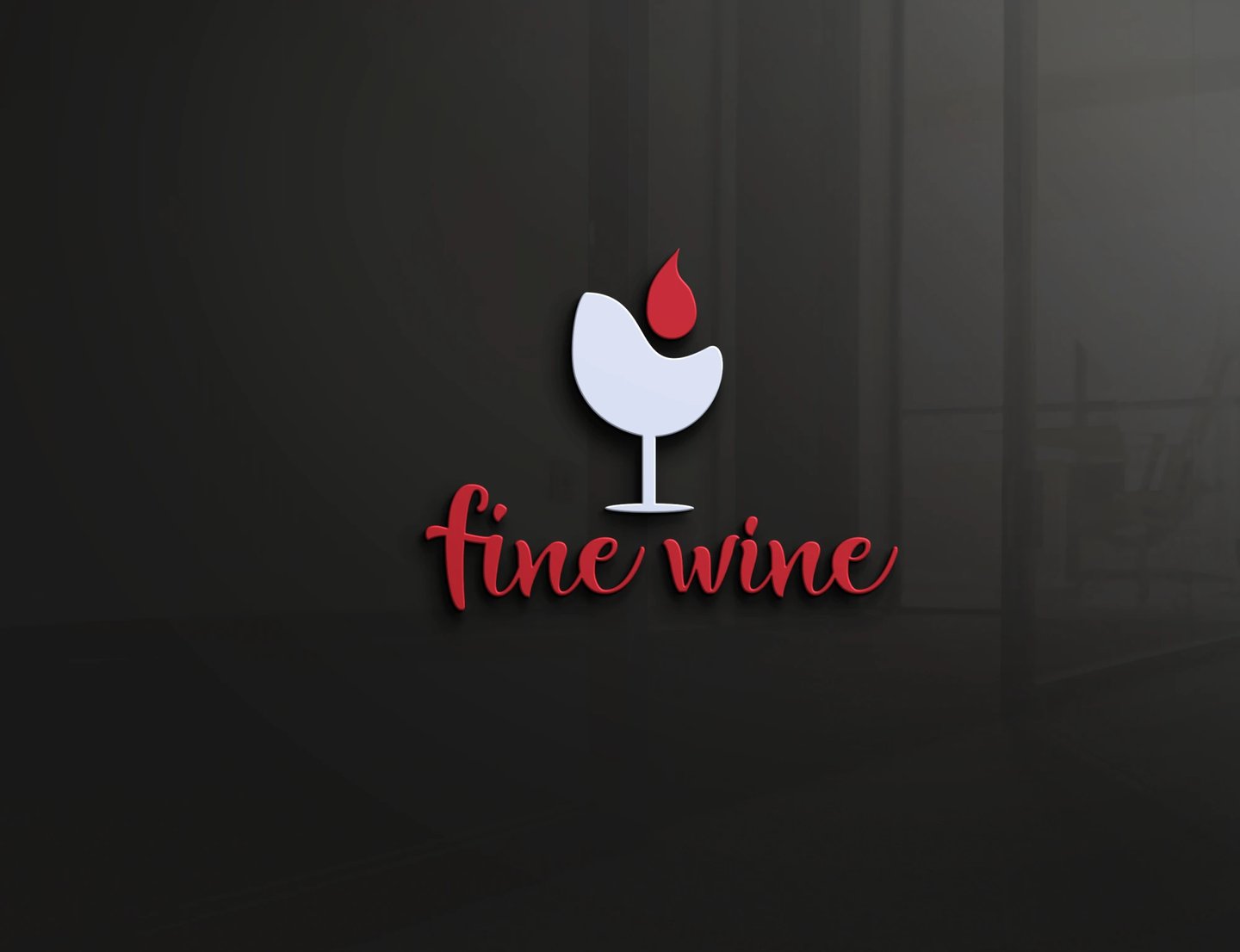 Logotipo sukūrimas įmonei Fine wine