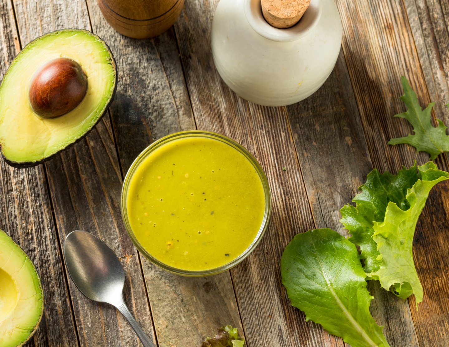 Keto Avocado Lime Dressing