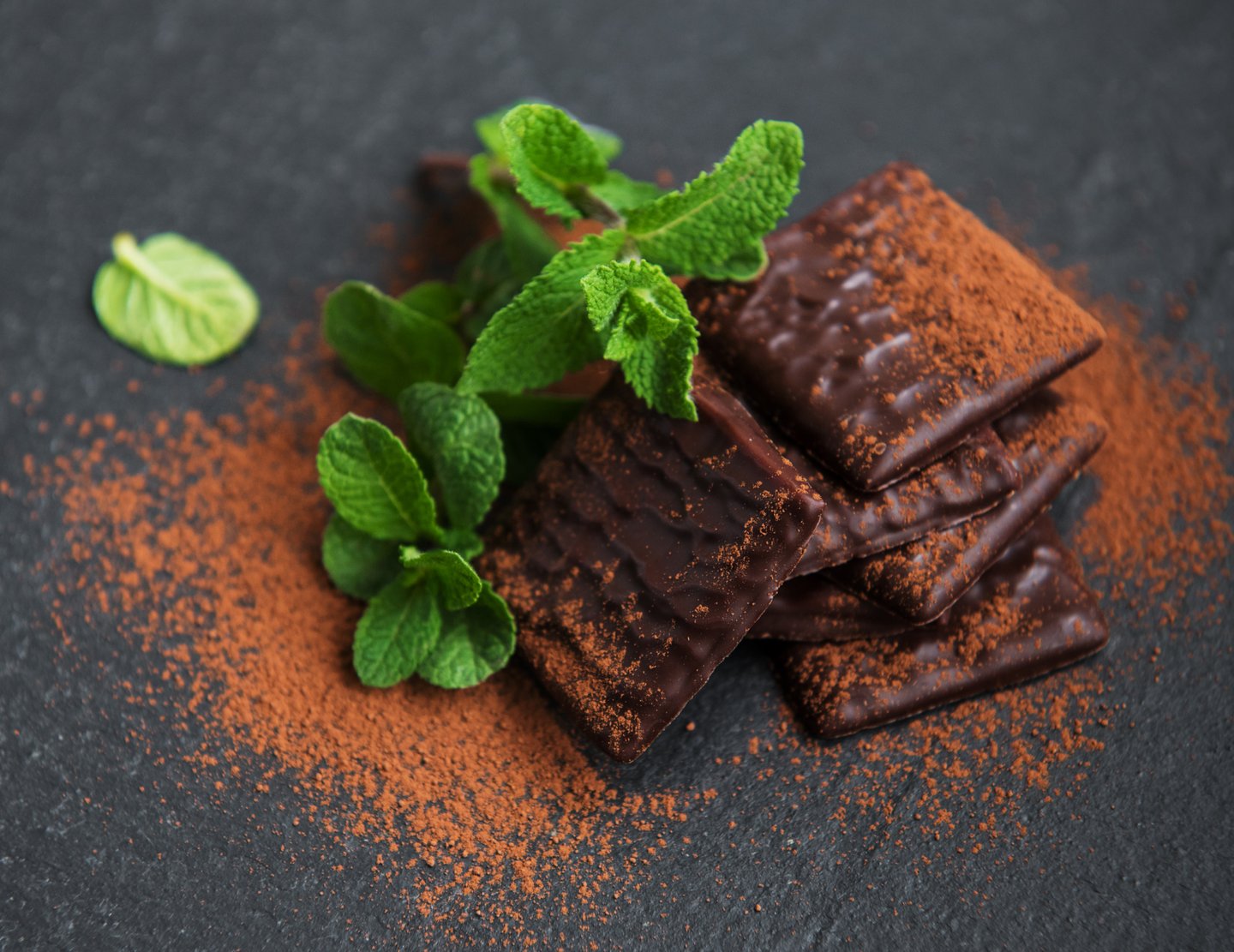 Chocolate Mint Fat Bombs