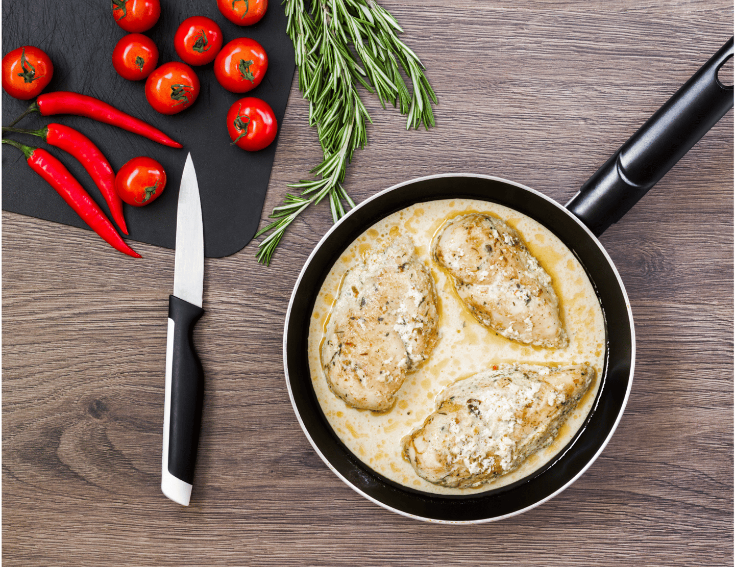 Keto Creamy Garlic Parmesan Chicken
