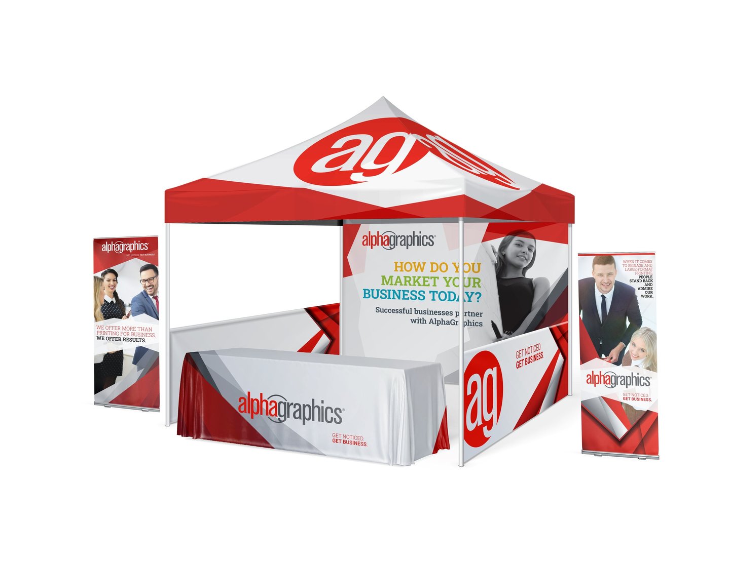 AlphaGraphics Outdoor Display Package