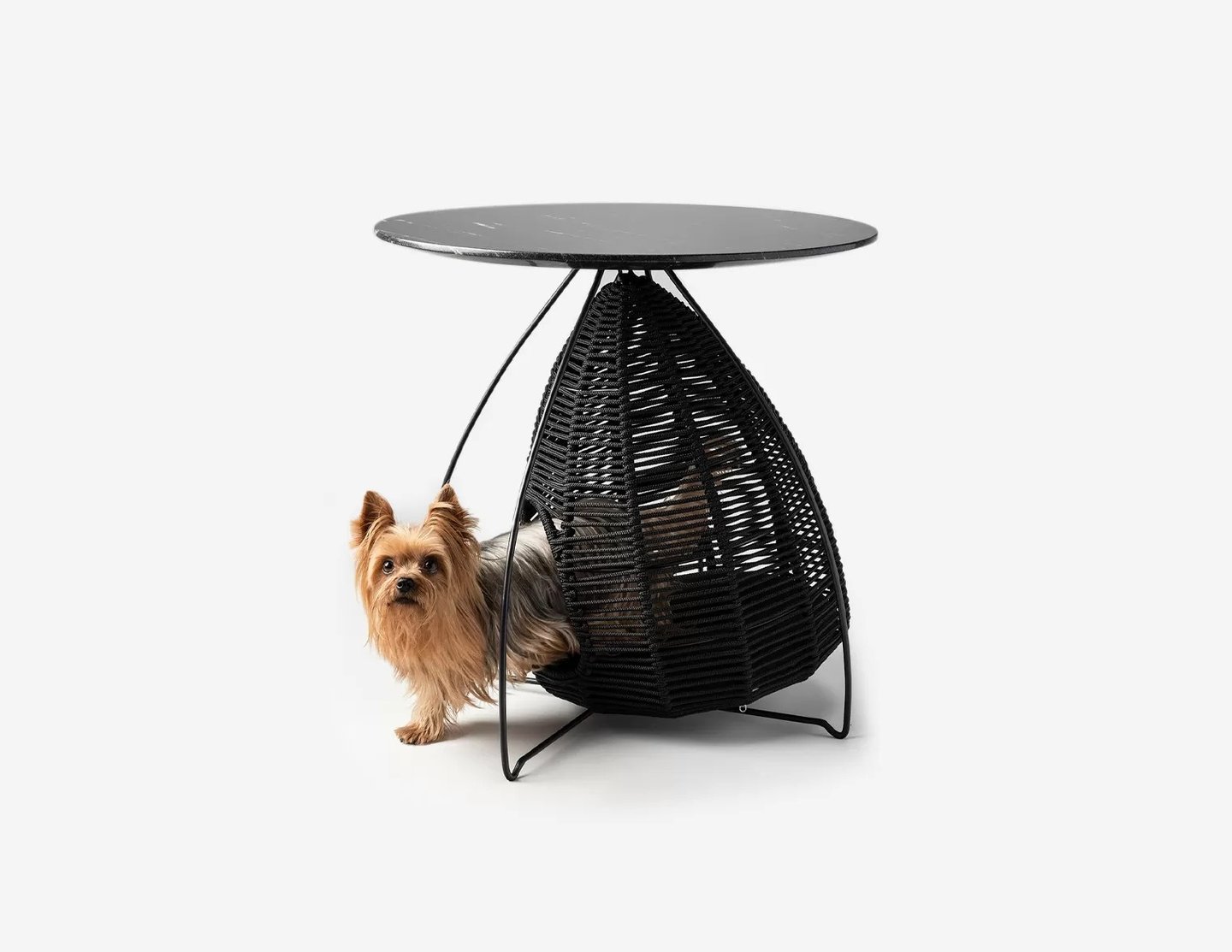 Luxury woven pet furniture by custom outdoor furniture manufacturer