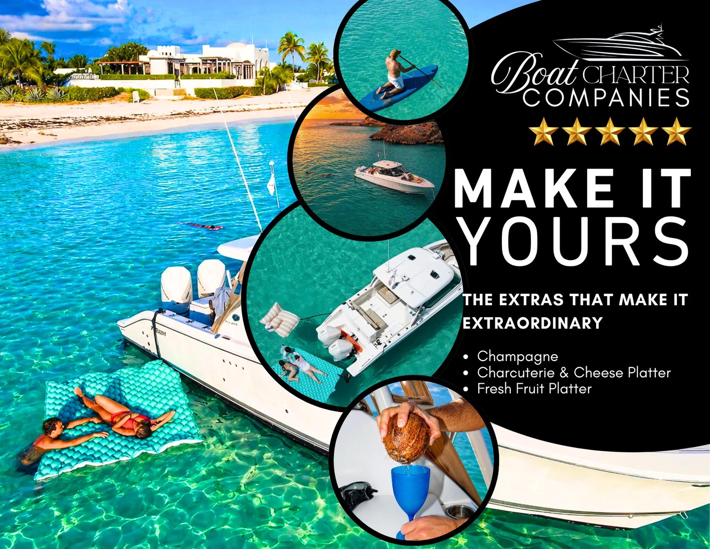 aura, boat charter companies, private boat sxm, day charter st martin