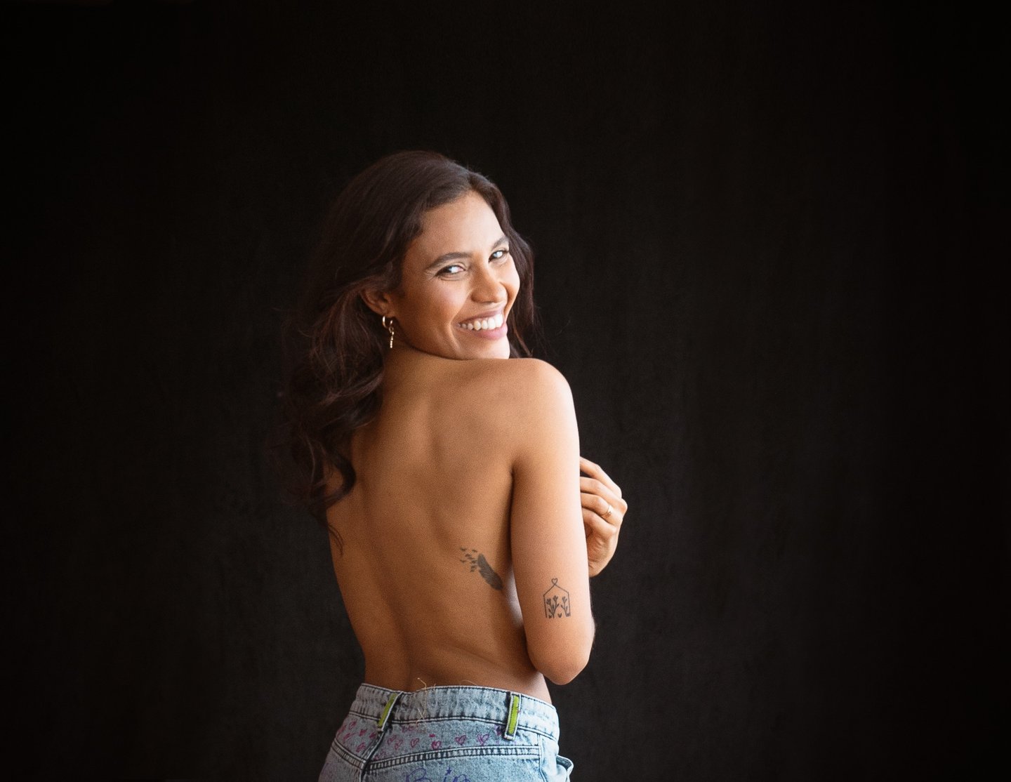 Foto mujer feliz