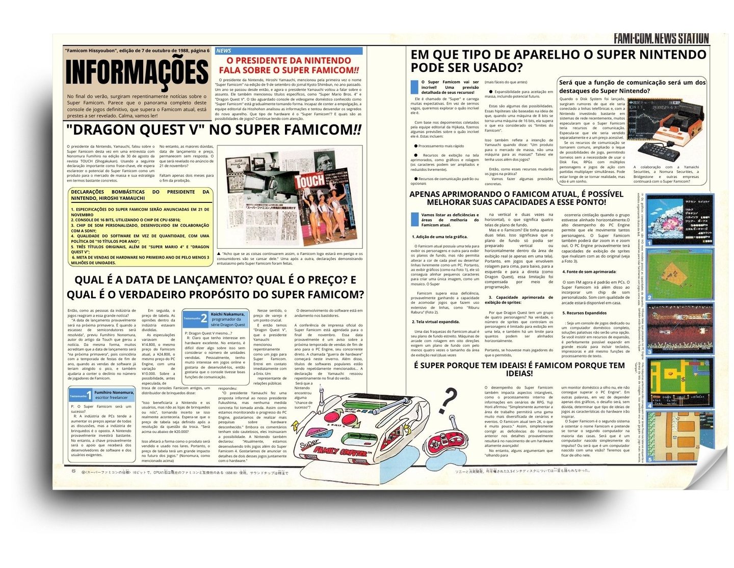 Revista Famicom Hisshoubon ed 7 out 1988 (Versão EXCLUSIVA Traduzida para o português 