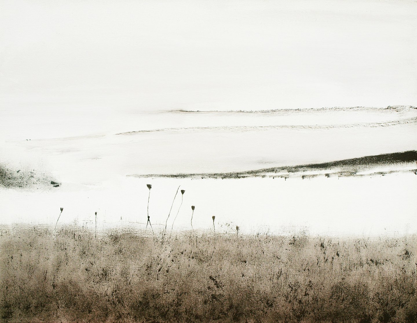 Artiste Jaï - Acrylique sur Toile - Collection "Les grands espaces" numero 1 - 73x60cm Vendu