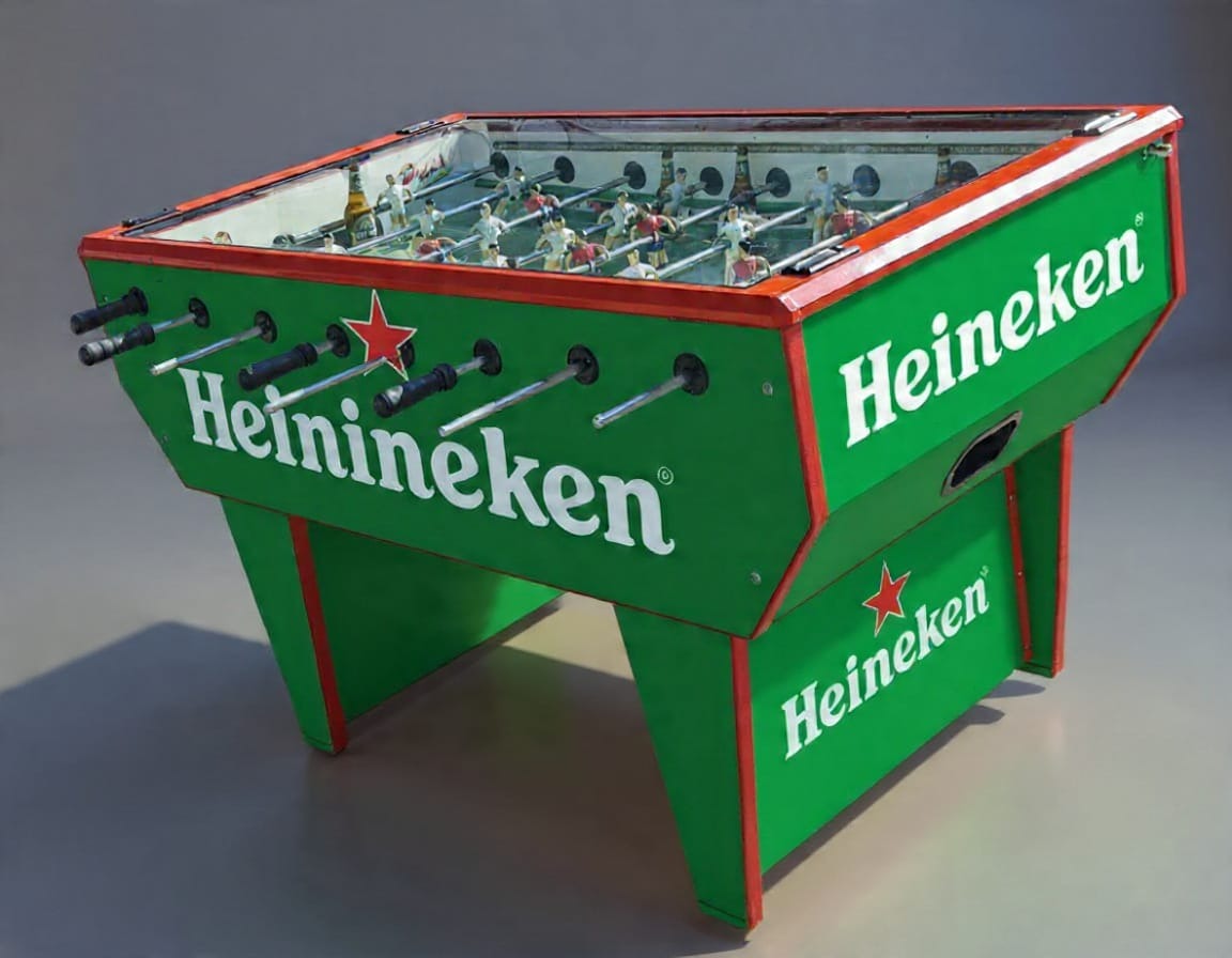 alquiler mesa de juegos eventos anuncios publicidad zona juegos personalizada  futbolin