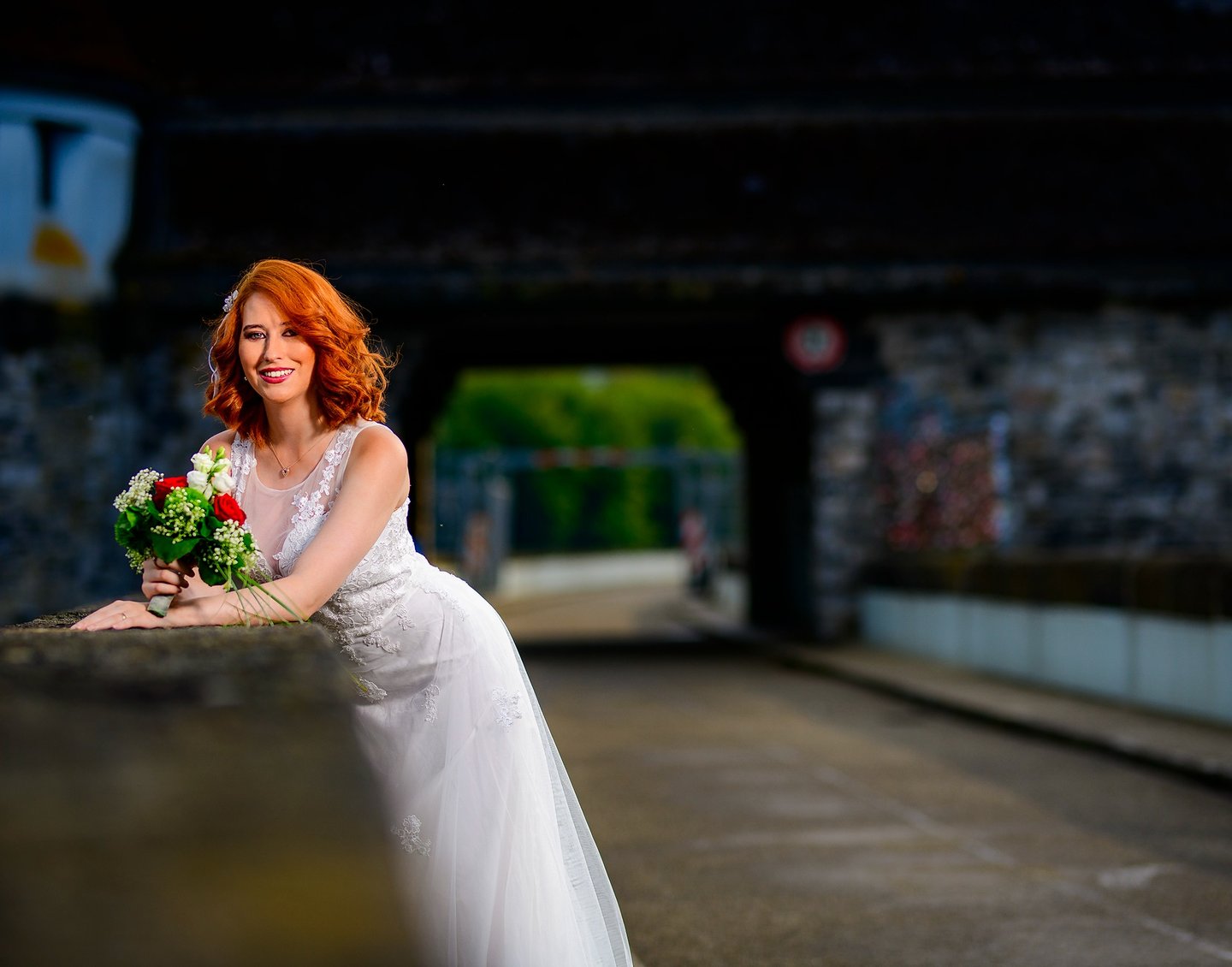 Brautportrait Hochzeit am Möhnesee – Hochzeitsfotograf NRW